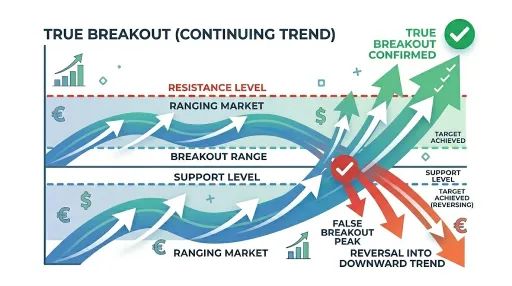 True Breakout vs False Breakout
