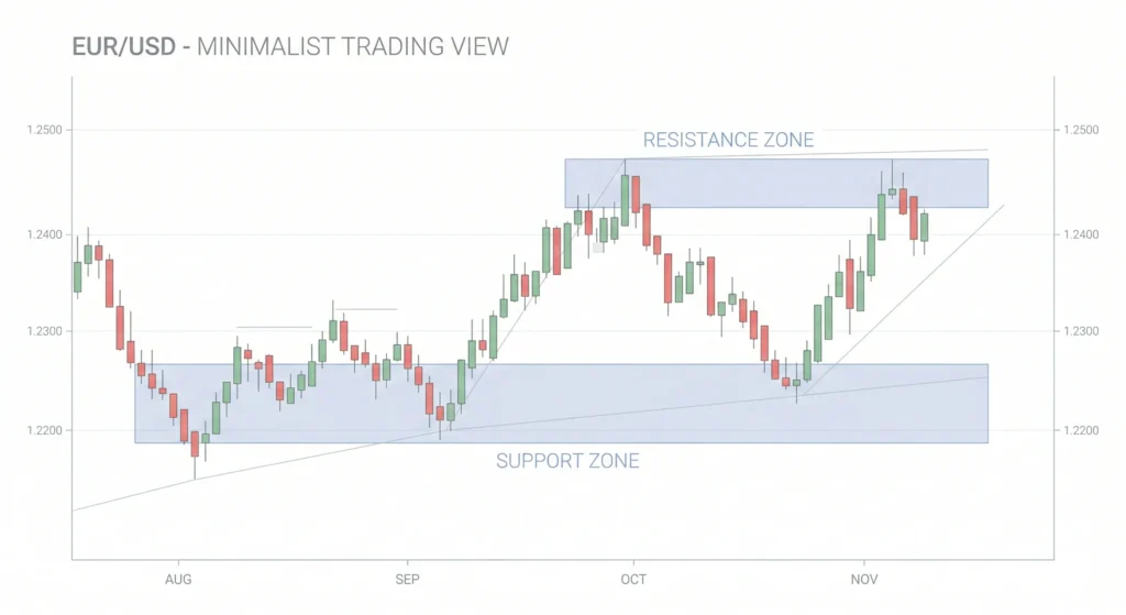 Forex Market Analysis support and resistance zones