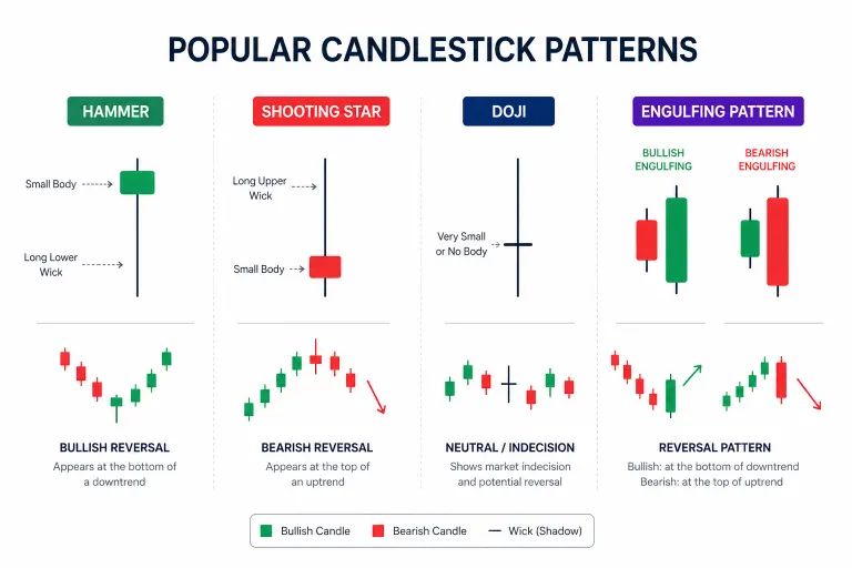 Common Candlestick Patterns