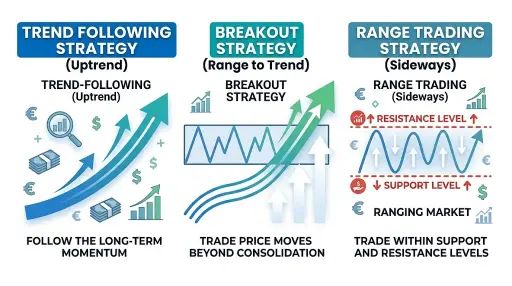 Types of Forex Trading Strategies