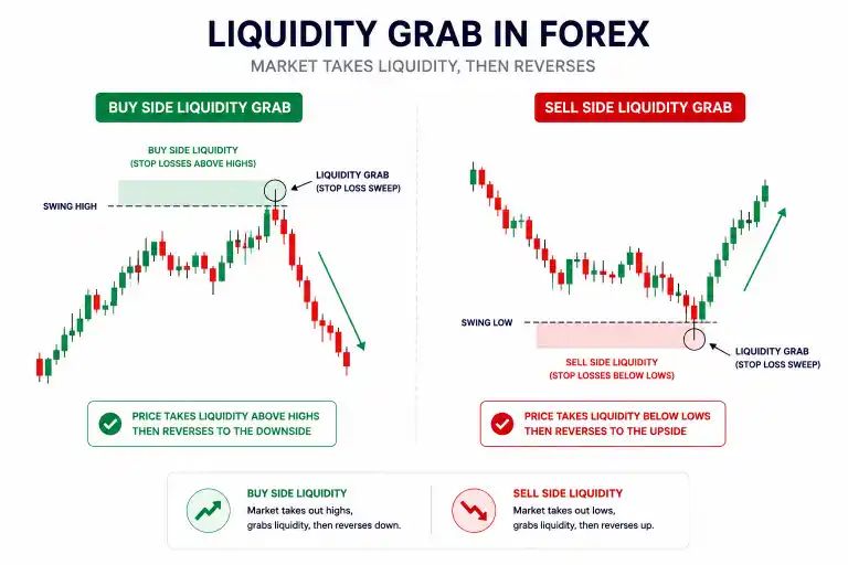 Types of Liquidity Grab