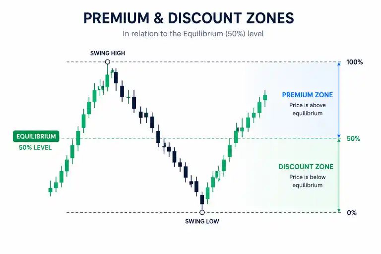 Relationship Between Premium, Discount and Equilibrium