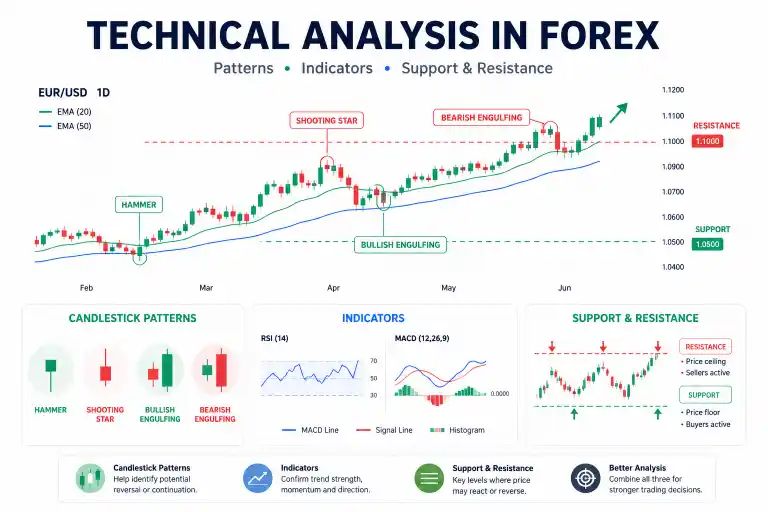 Main Tools Used in Technical Analysis