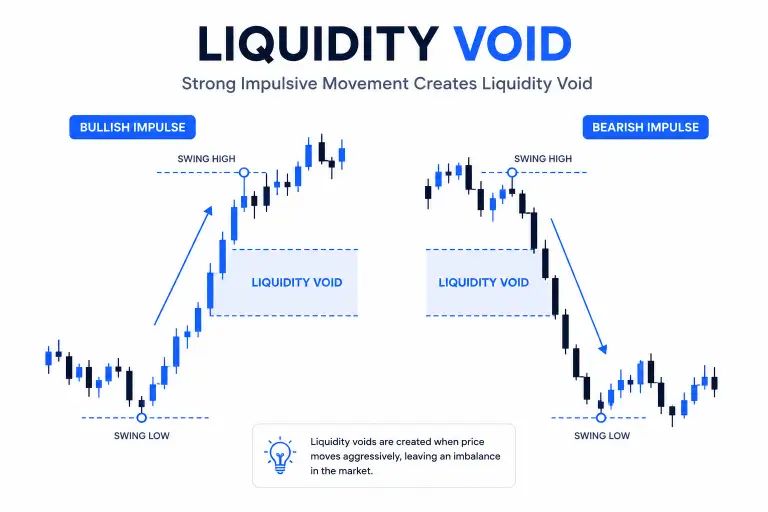 How Liquidity Void Forms