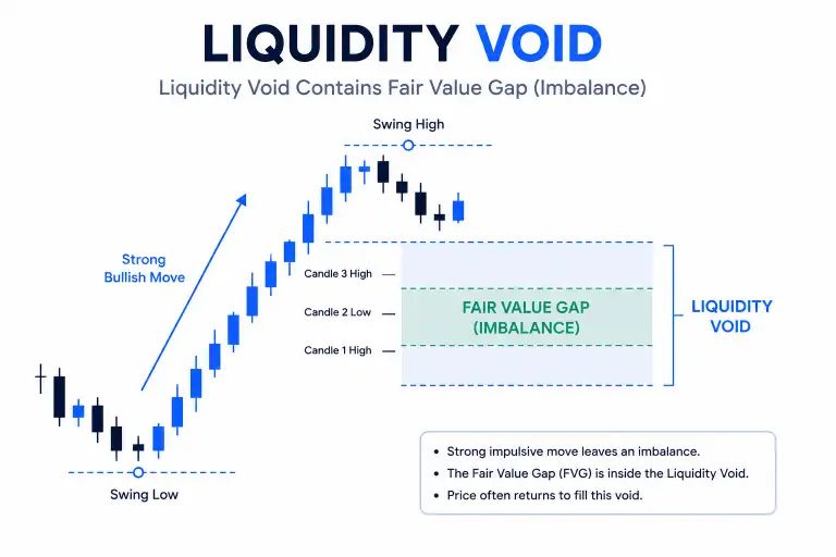 Liquidity Void vs Fair Value Gap