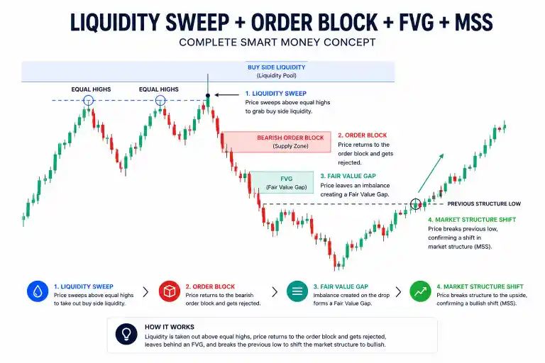 Liquidity Sweep and Smart Money Concept