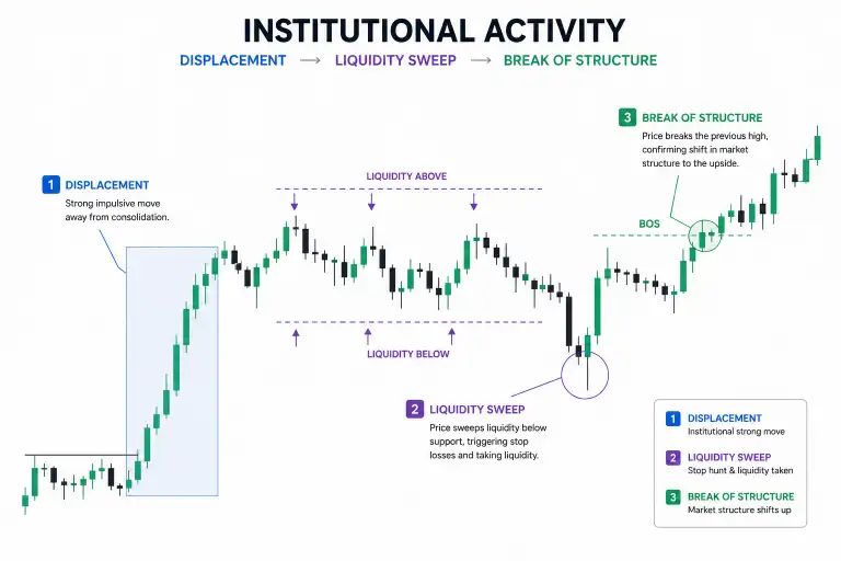Signs of Institutional Order Flow
